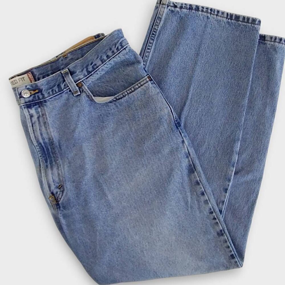 Levis 550 Mens Sz 40x30 Relaxed Fit Medium Wash Streetwear Classic Mexico‎